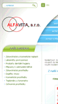 Mobile Screenshot of alfavita.cz